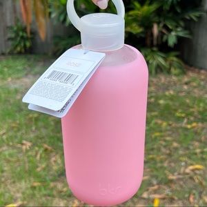 bkr Rose Sheer Pink Big 1L Glass Water Bottle Rare, Unreleased Color